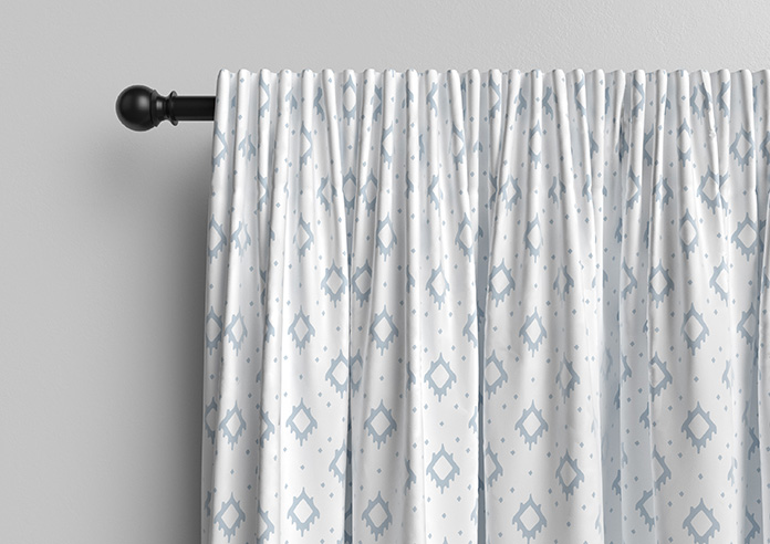 Huaraz Velvet, Mid Blue - Made to Measure Curtains - Image 10